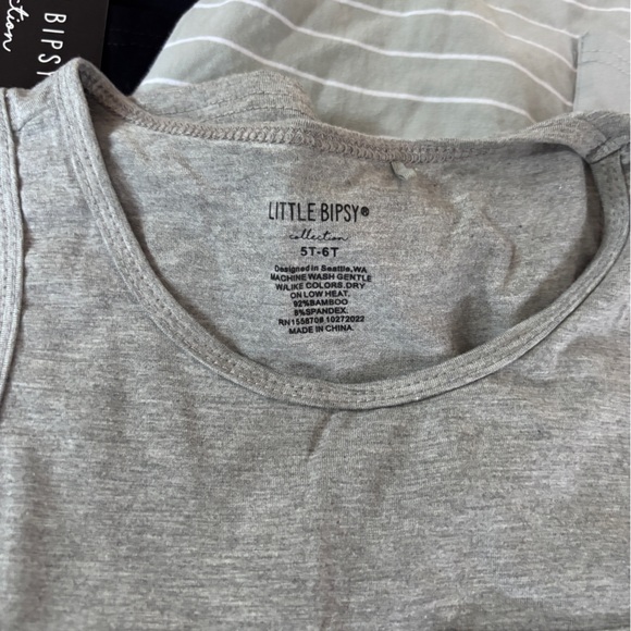 Little Bipsy Striped and Solid Tank Tops - Picture 3 of 6